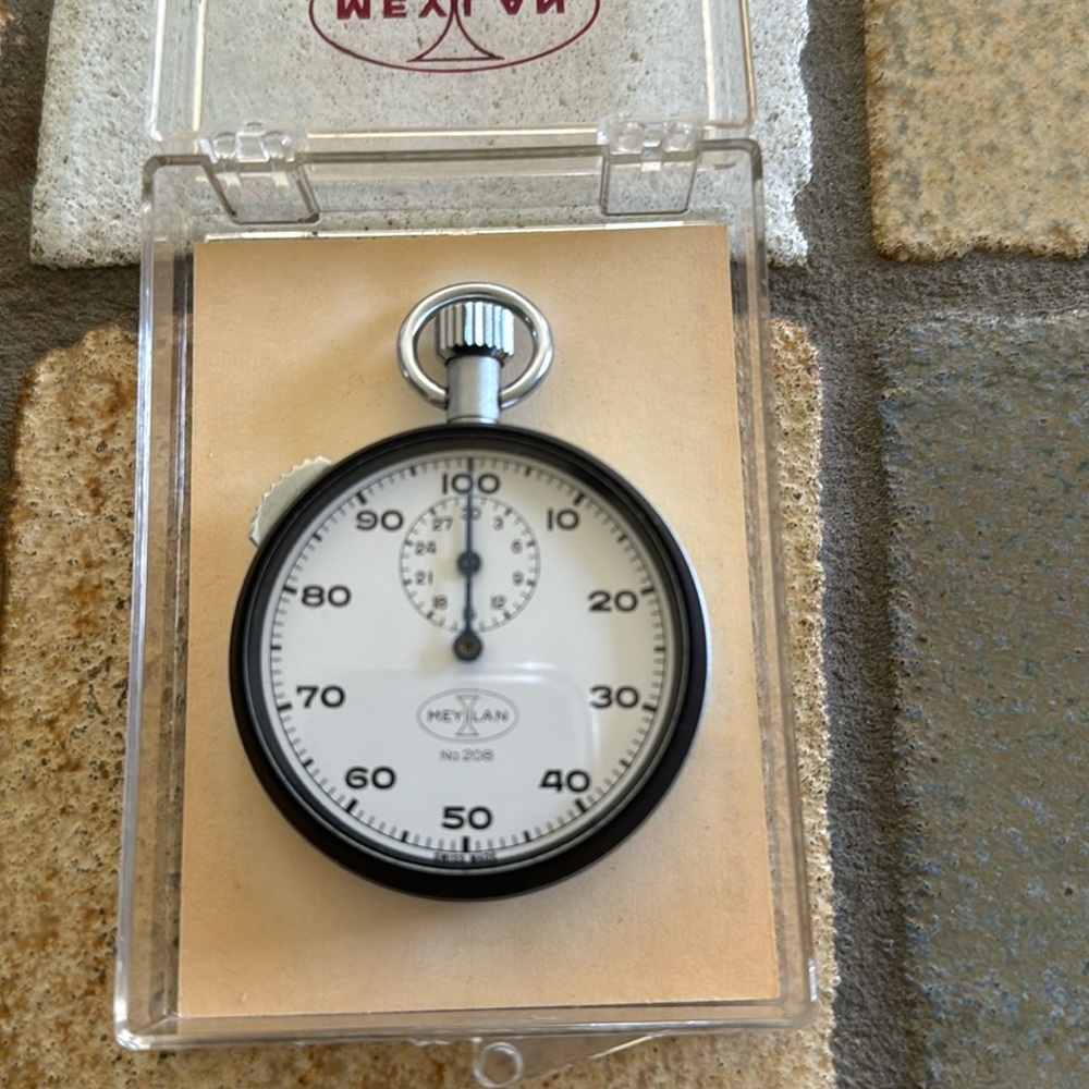 Vintage MEYLAN wind-up Stopwatch. No. 208